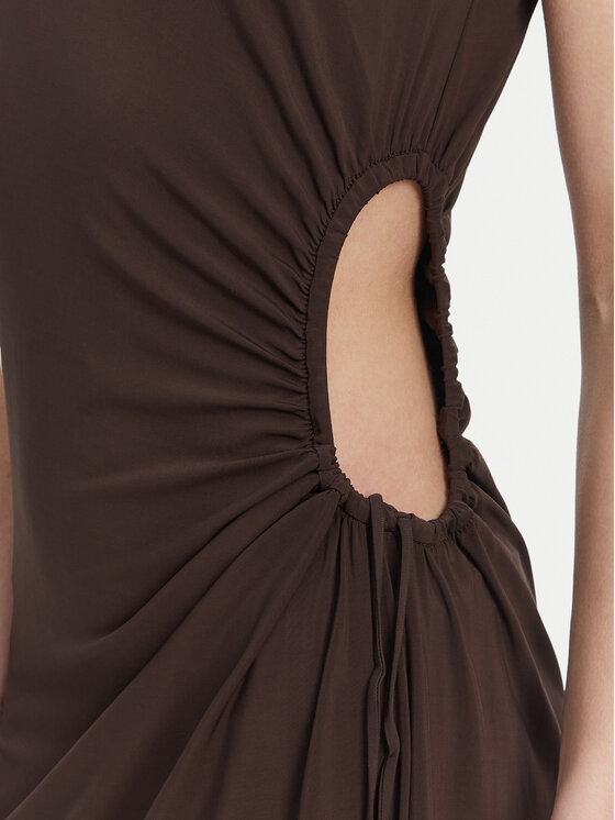 Max Mara Beachwear Max Mara Beachwear Nyári ruha 2516621049650 Barna Regular Fit