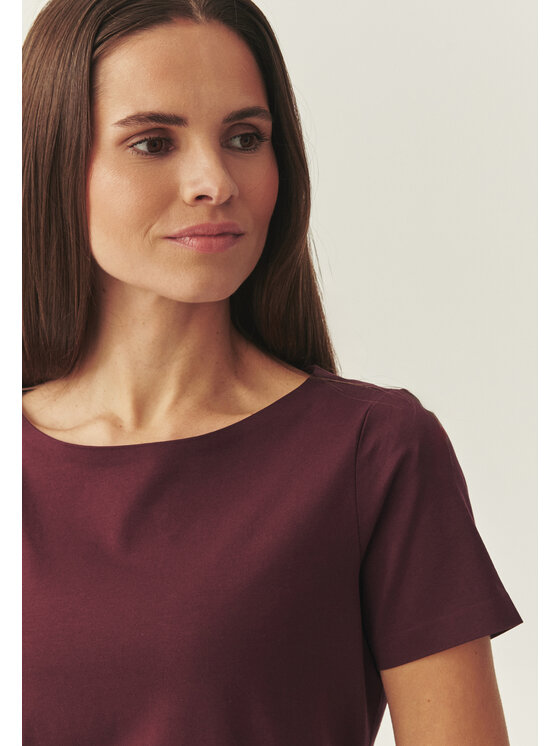 TATUUM Tatuum Blúzka MIKAJA 2 Červená Classic Fit