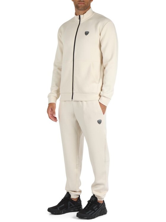 EA7 Emporio Armani EA7 Emporio Armani Komplet dresowy 8NPV56 PJ4EZ 1713 Biały Regular Fit