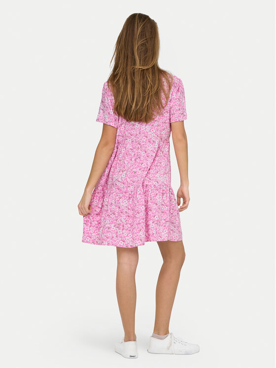 ONLY ONLY Ljetna haljina Zally 15262674 Ružičasta Regular Fit