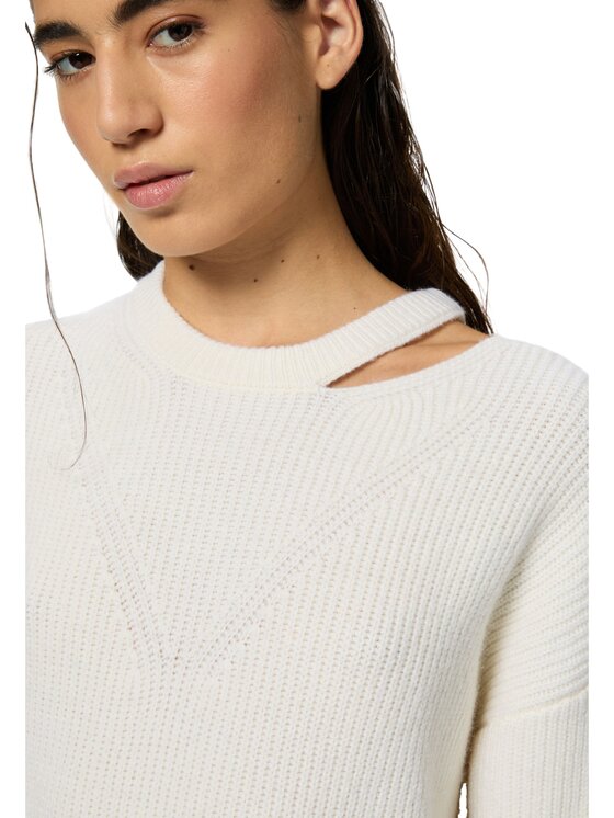 PINKO PINKO Φόρεμα καθημερινό Distilleria abito misto lana Λευκό Comfort Fit