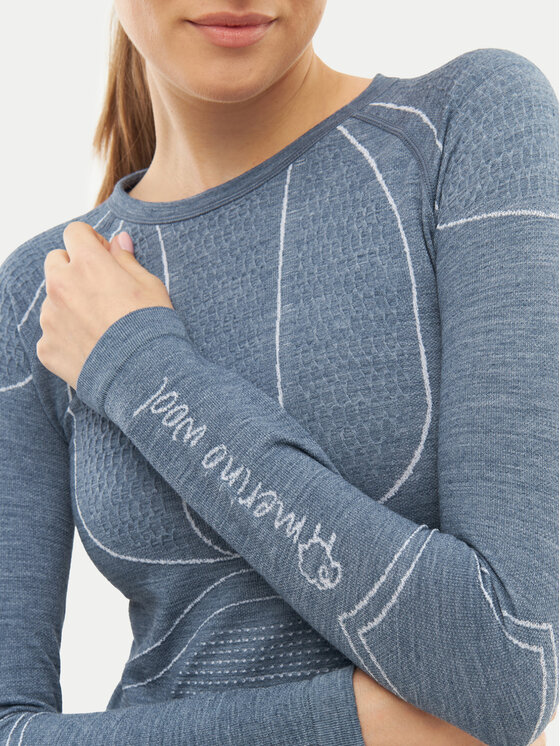 Viking Viking Верхня термоактивна білизна Lana Pro Lady 500/23/5758 Голубий Slim Fit