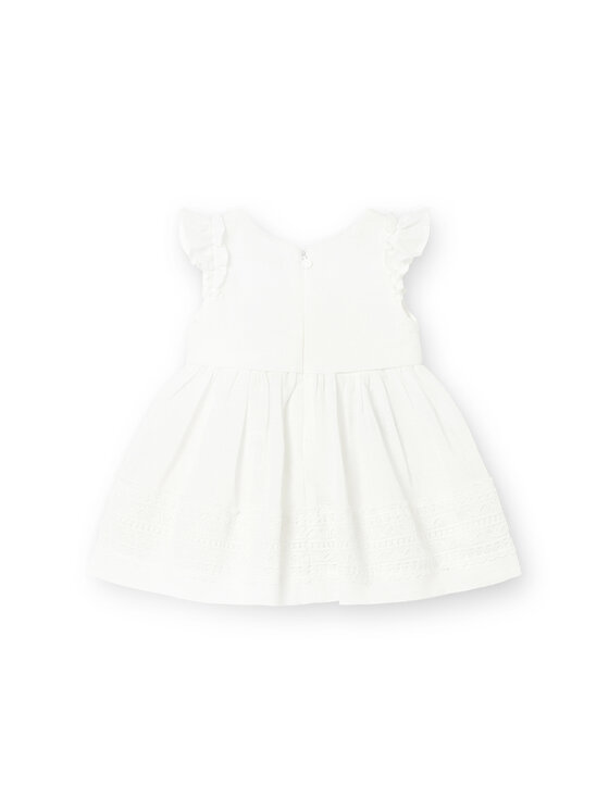 Mayoral Mayoral Elegantes Kleid 1907 Écru Regular Fit