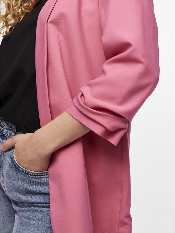 Pieces Pieces Švarkas Bosella 17090996 Rožinė Regular Fit
