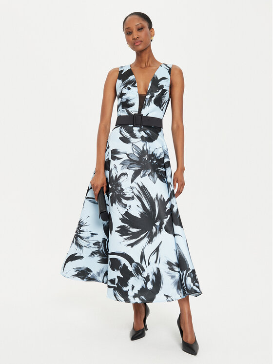 Rinascimento Rinascimento Abendkleid CFC0120634003 Blau Regular Fit