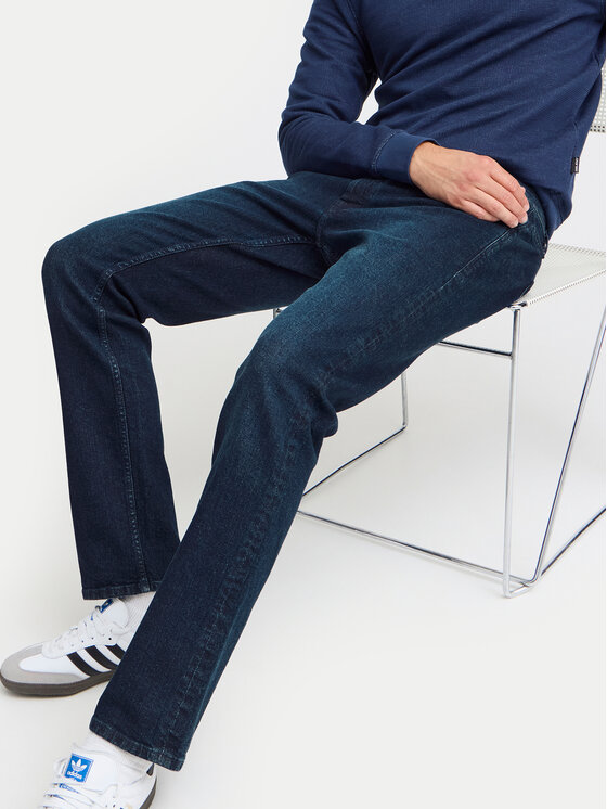 Blend Blend Jeansy 20717301 Granatowy Slim Fit