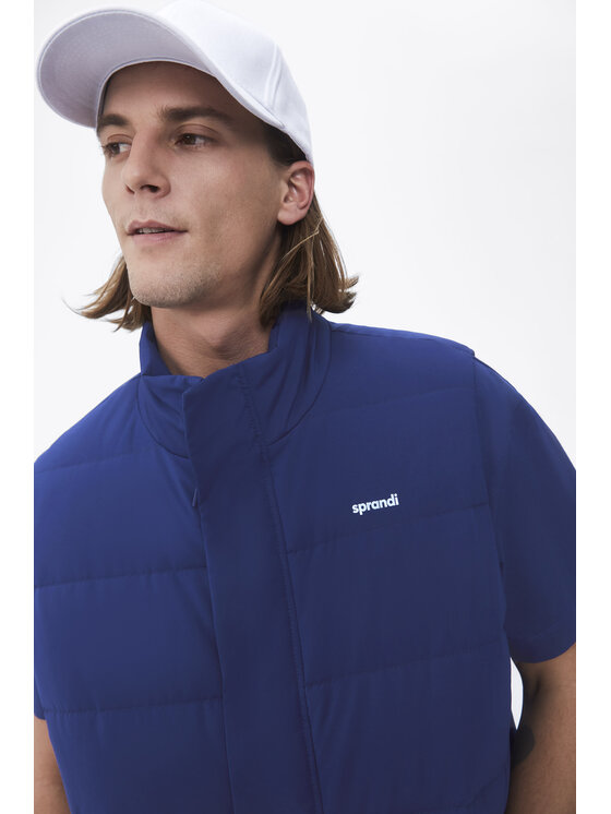 Gilet SP22-KAM101 Blu scuro Regular Fit