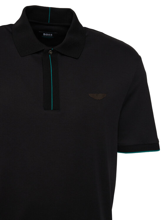 BOSS BOSS Polo C-Parlay 80 50575003 Melns Regular Fit
