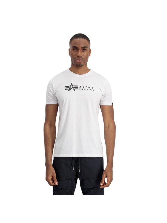Alpha Industries Alpha Industries Komplet 2 t-shirtów AI.118534-09-XXL Biały Basic Fit
