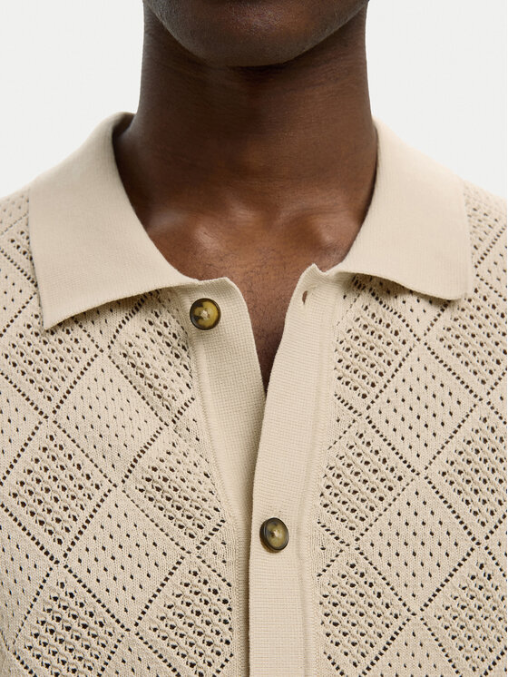 Selected Homme Selected Homme Cămașă 16097564 Bej Regular Fit