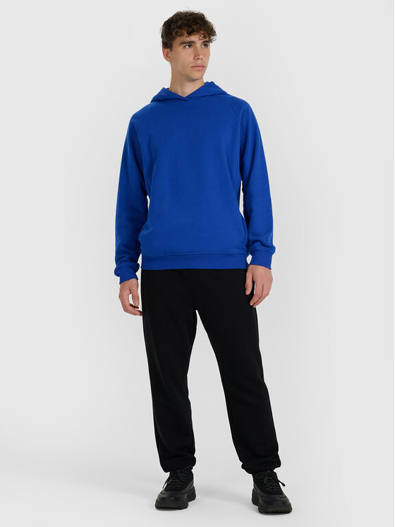 4F 4F Bluza APRES SKI Niebieski Regular Fit