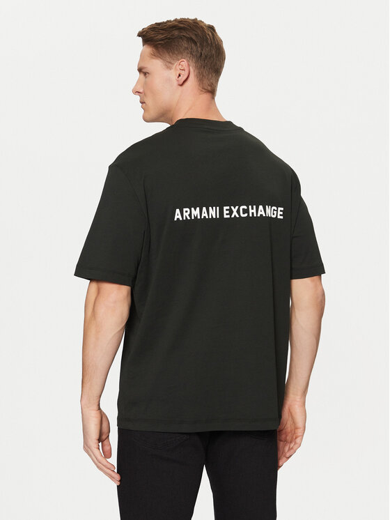 Armani Exchange Armani Exchange T-shirt XM000588 AF12308 UB001 Crna Regular Fit