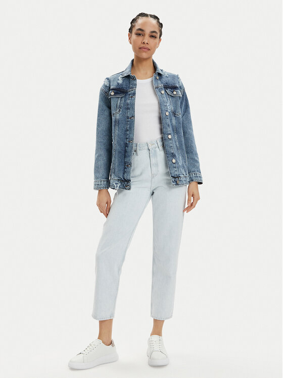 Tommy Hilfiger Tommy Hilfiger Farmer Classic WW0WW41312 Kék Straight Fit