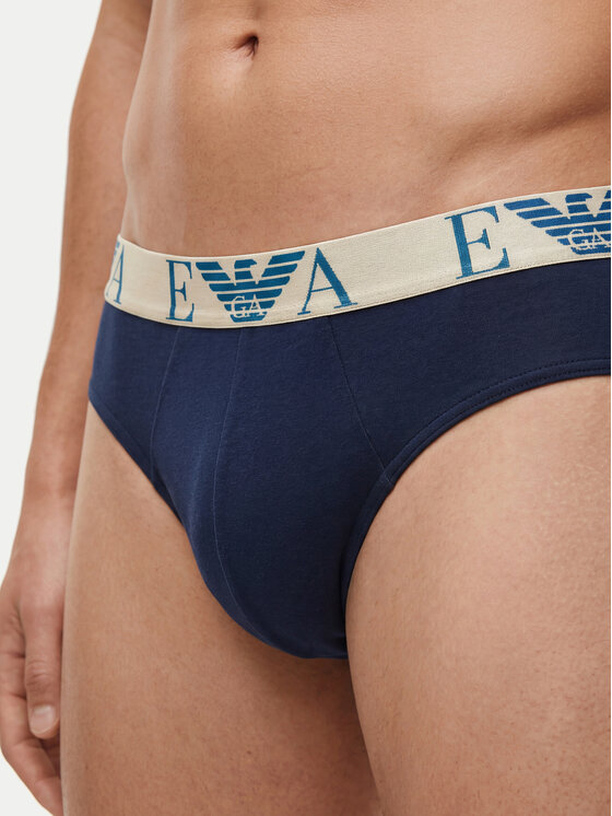 Emporio Armani Underwear Emporio Armani Underwear Set di slip classici EM000258 AF25018 MB139 Blu scuro