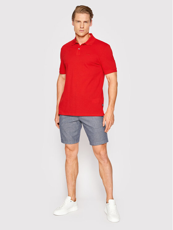 BOSS Boss Polokošeľa Pallas 50468362 Červená Regular Fit