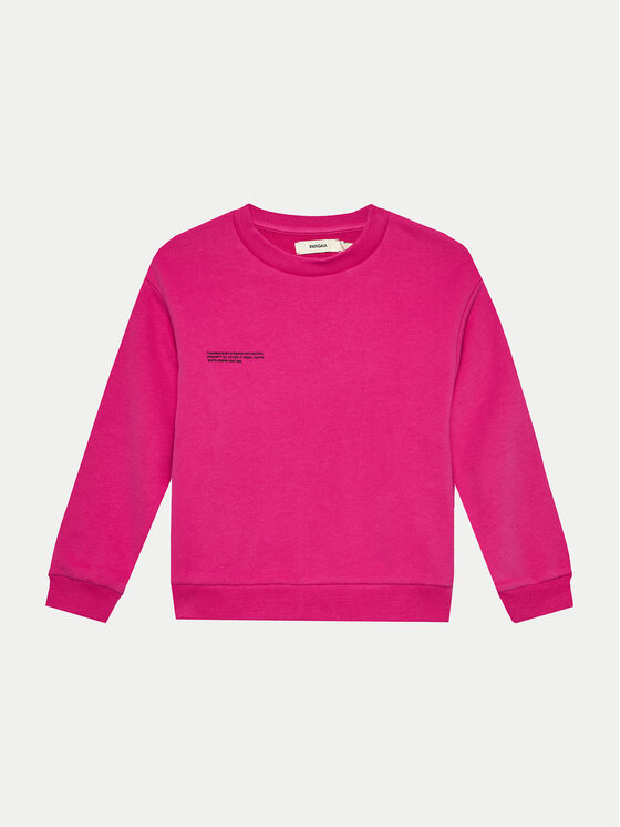 Pangaia Felpa 365 Midweight Rosa Relaxed Fit, taglia : 9_10Y