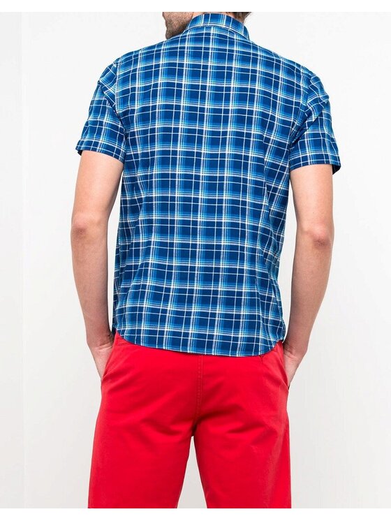 Lee Lee Camicia SS WESTERN Bianco Regular Fit