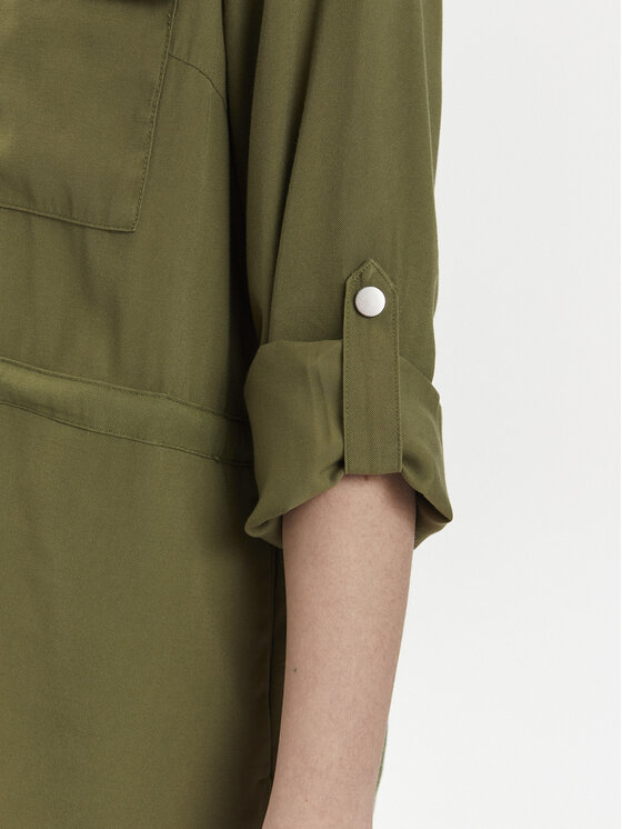 ONLY ONLY Giacca di transizione Aris 15310852 Verde Regular Fit