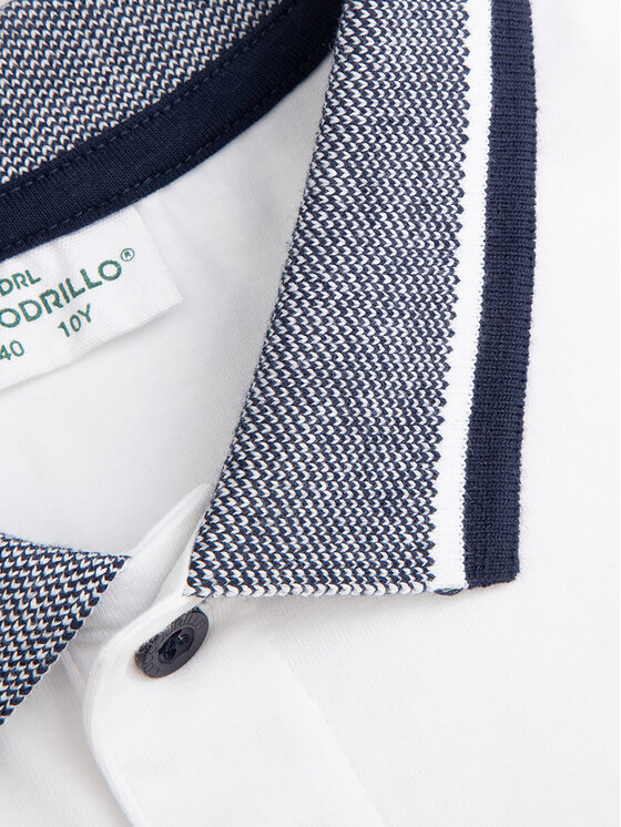 Coccodrillo Coccodrillo Поло WC5143602EJB Білий Regular Fit