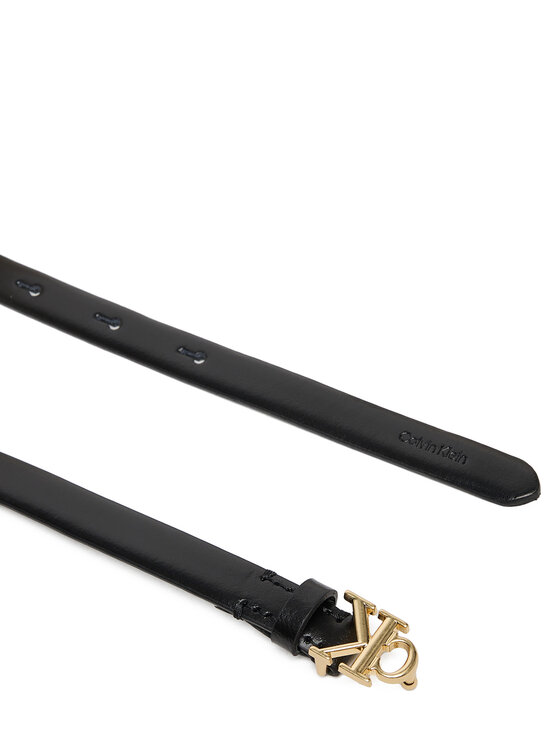 Calvin Klein Calvin Klein Ženski remen Ck Buckle 15Mm Fixed Belt LV04F7055G Crna