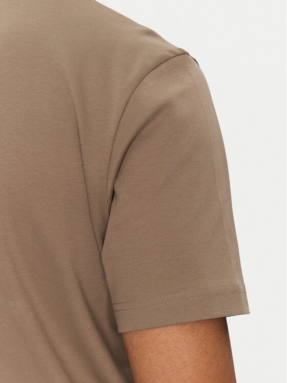 BOSS BOSS Tričko 50531569 Béžová Regular Fit