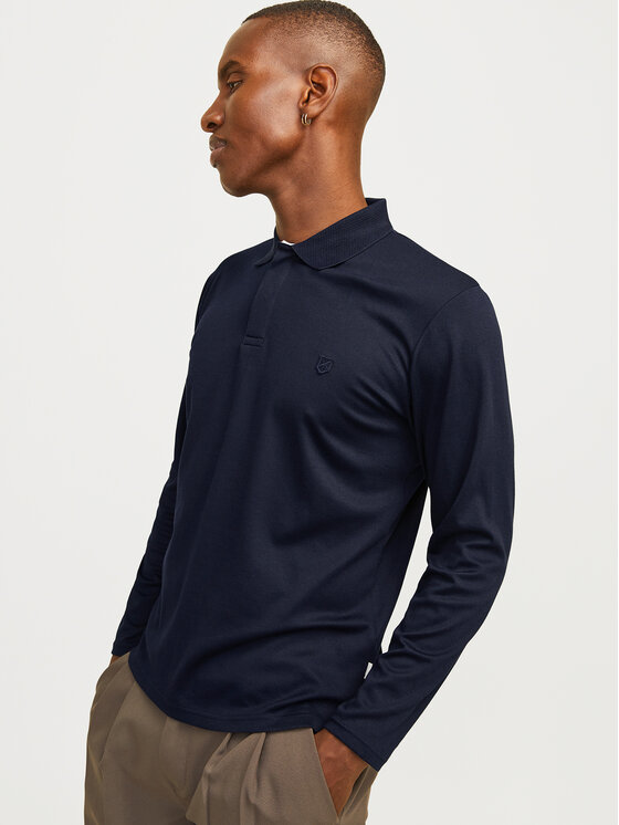 Jack&Jones Jack&Jones Pólóing Crodney 12259645 Sötétkék Regular Fit