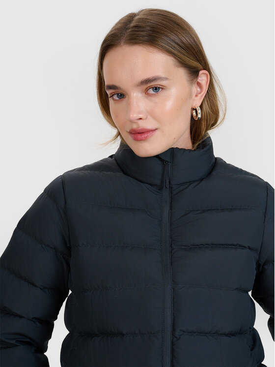 4F 4F Kurtka puchowa MIDSHOP TEXTILE Czarny Regular Fit