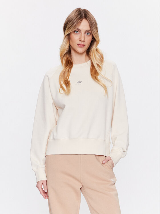 New Balance New Balance Sweatshirt WT31500 Écru Oversize