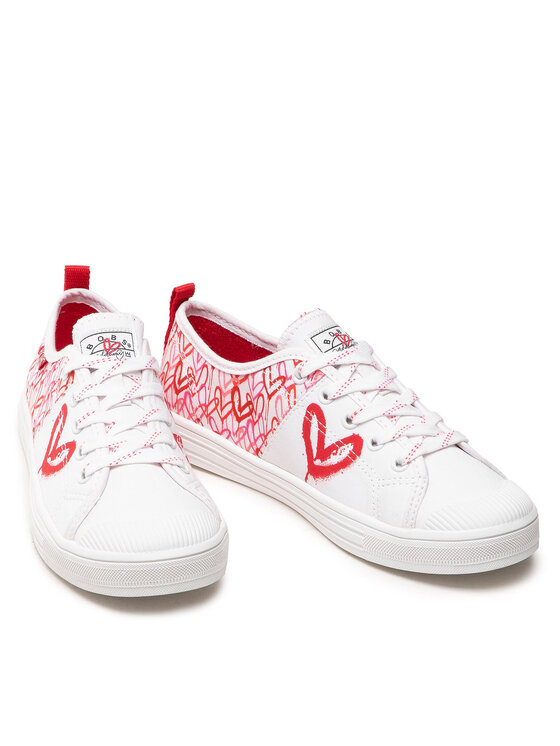 Skechers Skechers Trampki All Corazon 113952/WRPK Biały