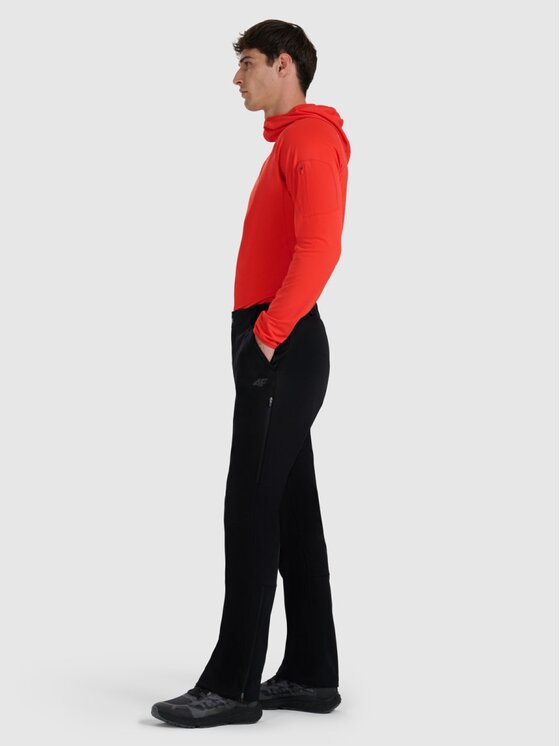 4F 4F Pantaloni outdoor 4FRAW25TFTRM1252-20S Nero Regular Fit