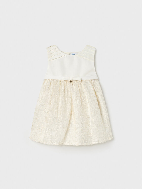 Mayoral Mayoral Elegantiška suknelė 1947 Écru Regular Fit