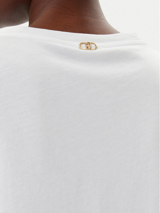 Liu Jo Liu Jo T-shirt WA5146 JS923 Bianco Regular Fit