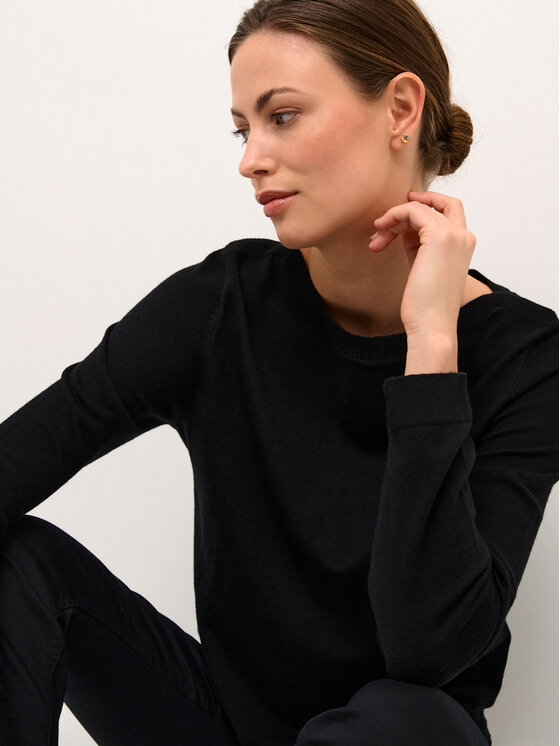 Cream Cream Πουλόβερ Crdela Knit 10611709 Μαύρο Regular Fit