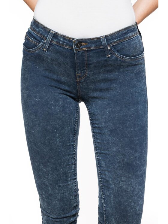 Lee Lee Jeansy TOXEY Niebieski Skinny Fit
