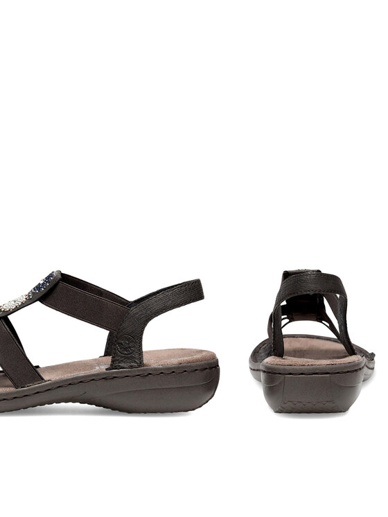 Rieker Rieker Sandale 608G9-47 Siva