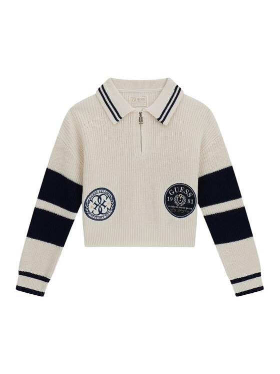 Guess Guess Pullover J6YR03 Z0833 Creme Regular Fit