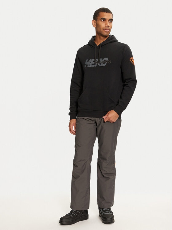 Rossignol Rossignol Majica dugih rukava RLNMS01 Crna Regular Fit