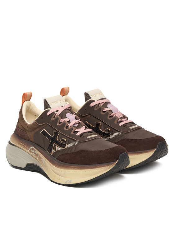 Premiata Premiata Sneakersy Hill Var 7896 Hnědá