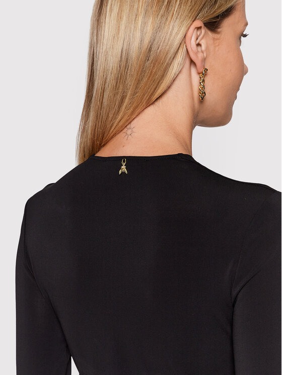 Patrizia Pepe Patrizia Pepe Коктейльна сукня 8A1052/J3EV-K103 Чорний Slim Fit