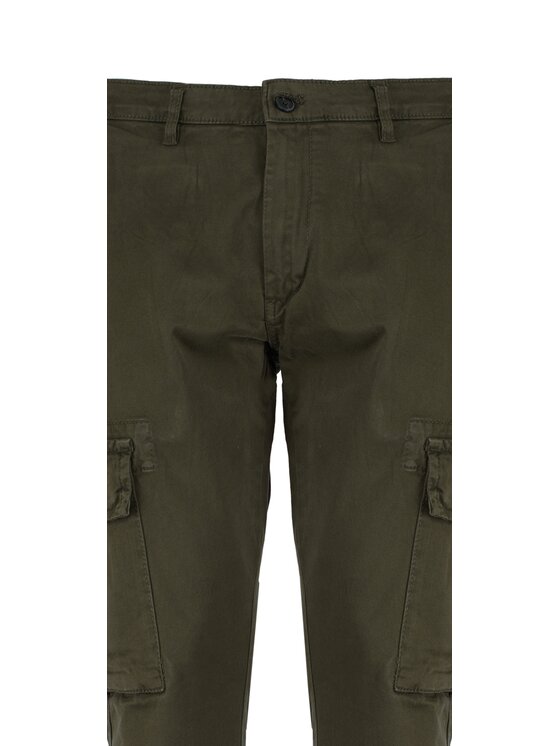 Lyle & Scott Lyle & Scott Spodnie zimowe TR2109ITA-W893 Zielony Regular Fit