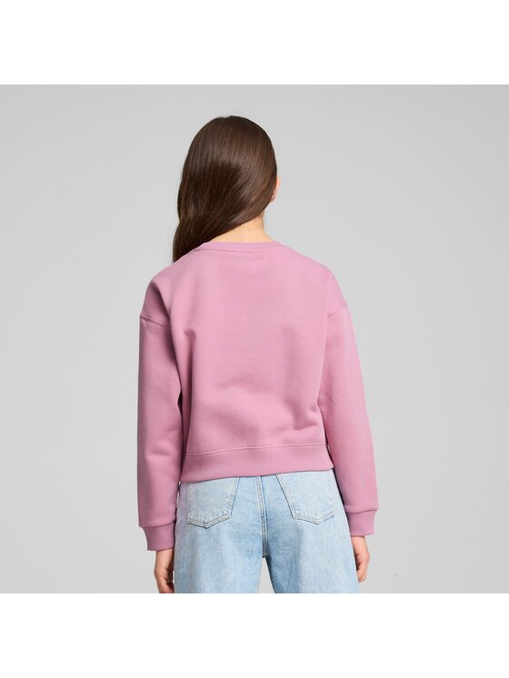 Puma Puma Bluza 681763 Różowy Regular Fit