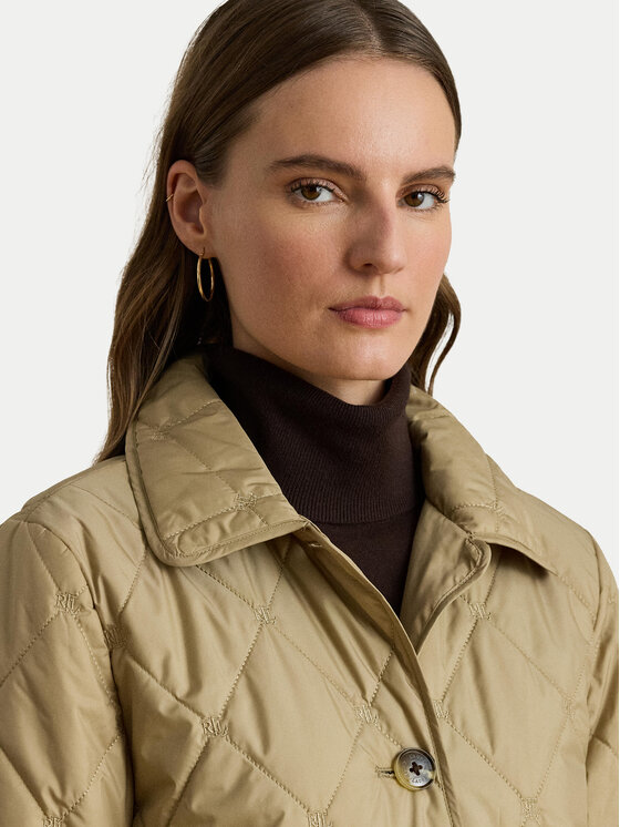 LAUREN RALPH LAUREN LAUREN RALPH LAUREN Пухено яке 297980103002 Бежов Straight Fit
