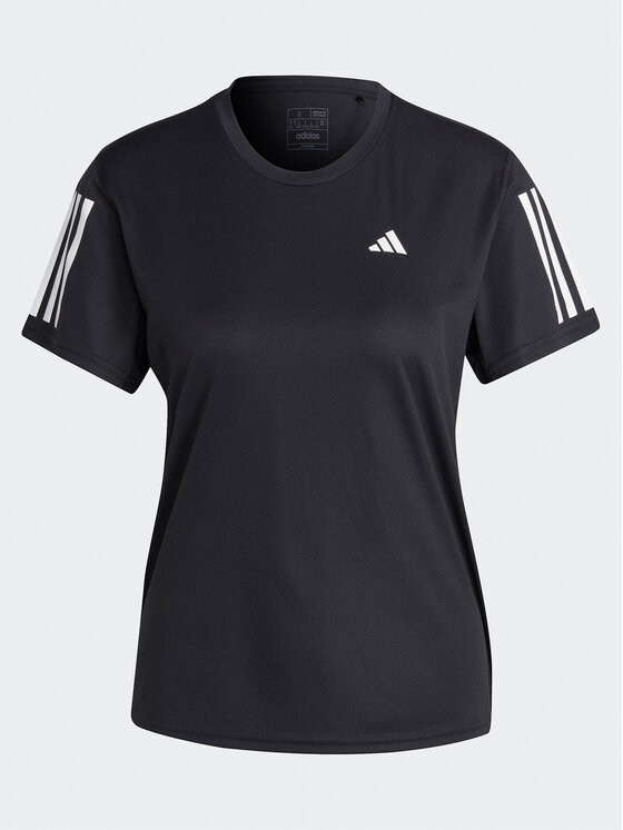 adidas adidas T-Shirt Own the Run T-Shirt IC5188 Černá Regular Fit