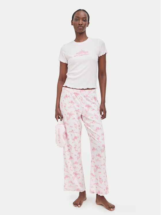 Juicy Couture Juicy Couture Pijama JCYPJ226856 Roz deschis Regular Fit
