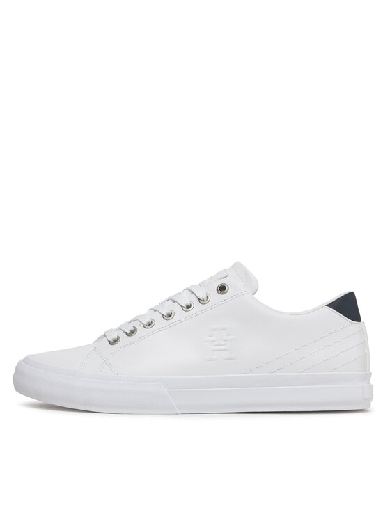 Tommy Hilfiger Tommy Hilfiger Tenisice Th Hi Vulc Street Low Lth Ess FM0FM04896 Bijela