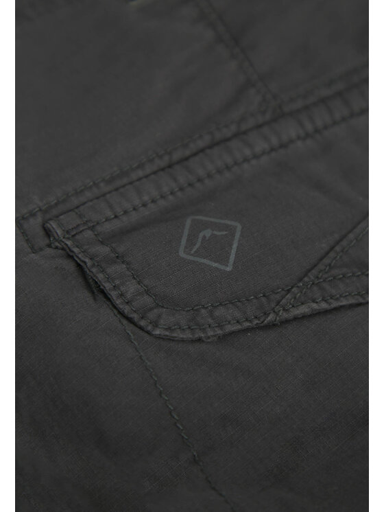 Volcano Volcano Spodnie cargo R-GUN Szary Regular Fit