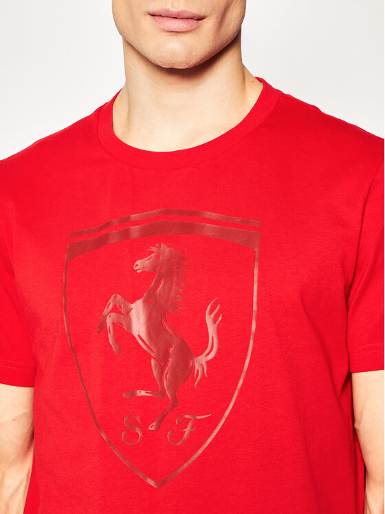 Puma Ferrari Big Shield Tee 595408 Regular Fit
