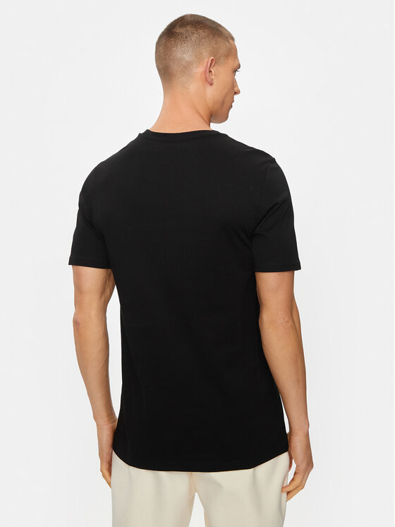 4F 4F T-särk 4FWSS24TTSHM1283 Must Regular Fit