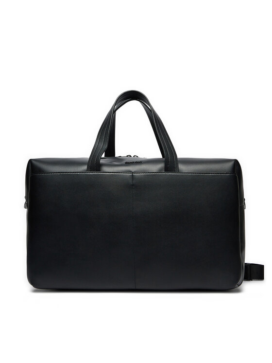 Zdjęcia - Torebka damska Calvin Klein Torba Clean Essential Weekender K50K512256 Czarny 