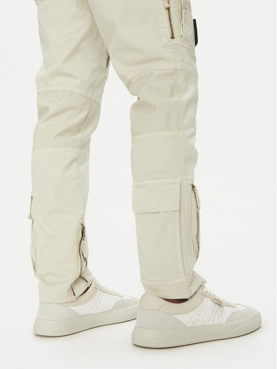 Aeronautica Militare Aeronautica Militare Hlače 251PA1387CT1493 Bež Regular Fit
